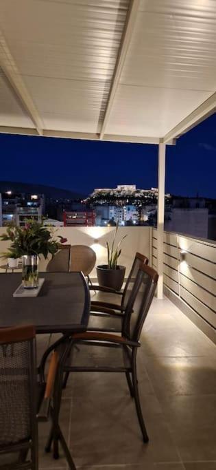 Ferienwohnung Exquisite Penthouse With Breathtaking Acropolis Panorama View Athen Exterior foto